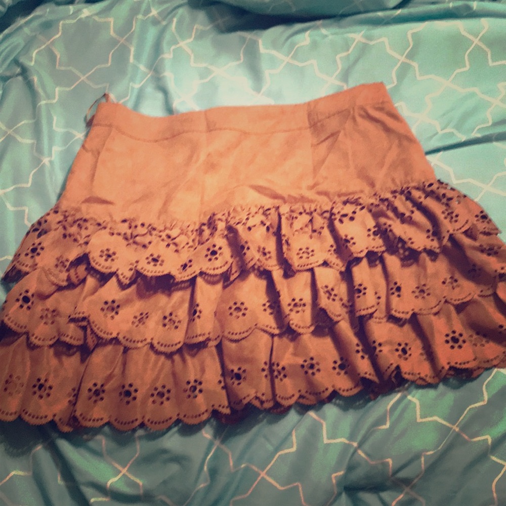 Sued skirt